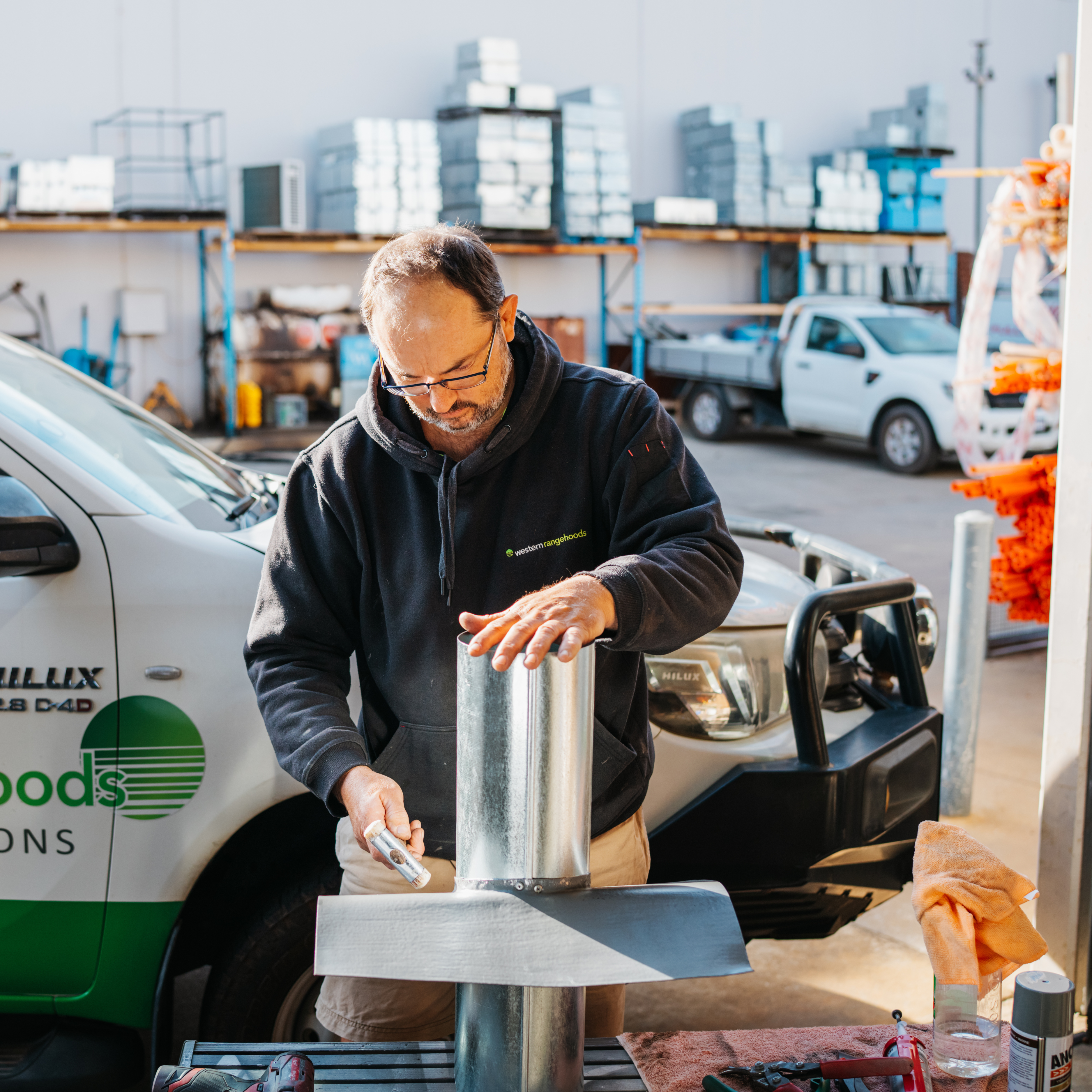 Rangehood Installation Example 2
