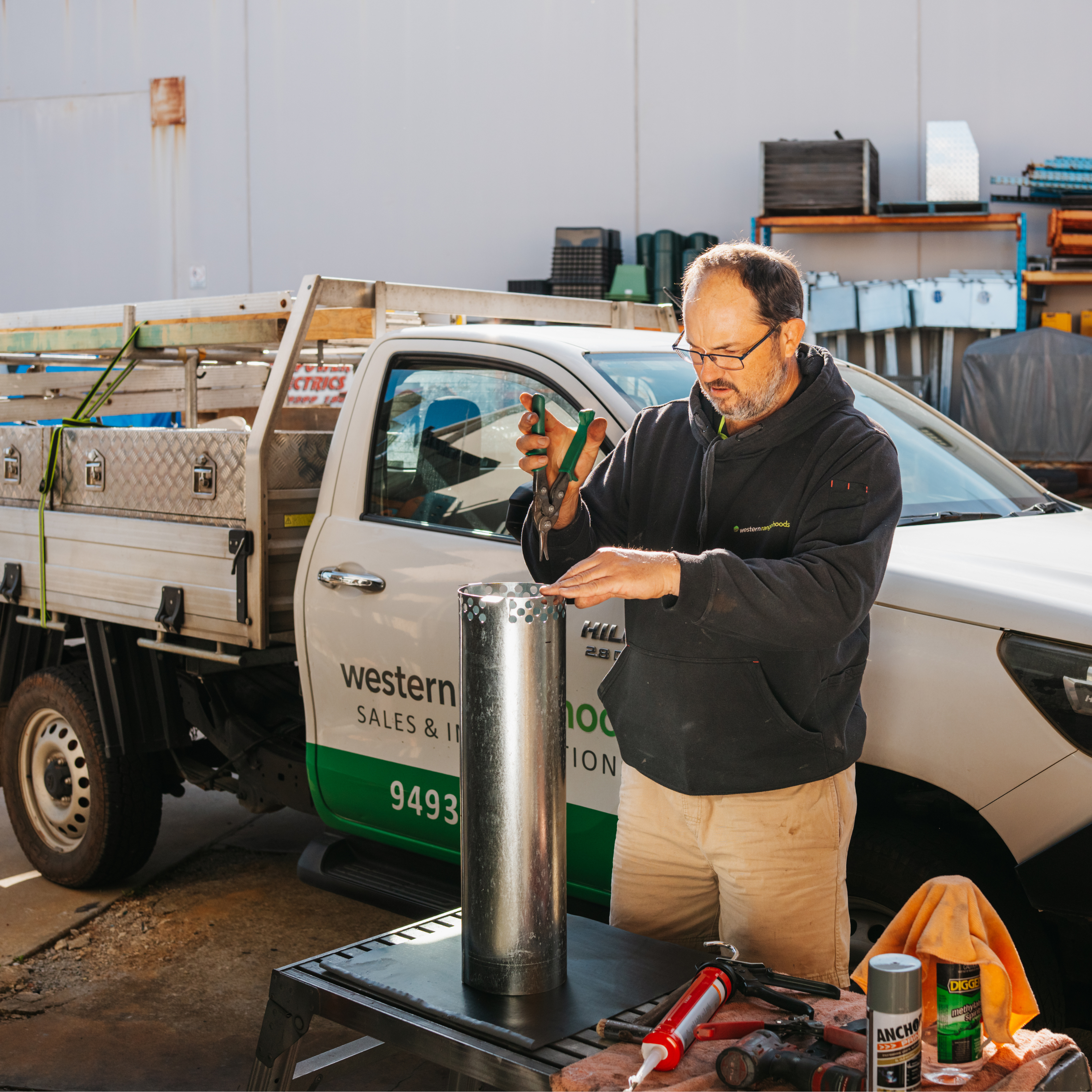 Rangehood Installation Example 3