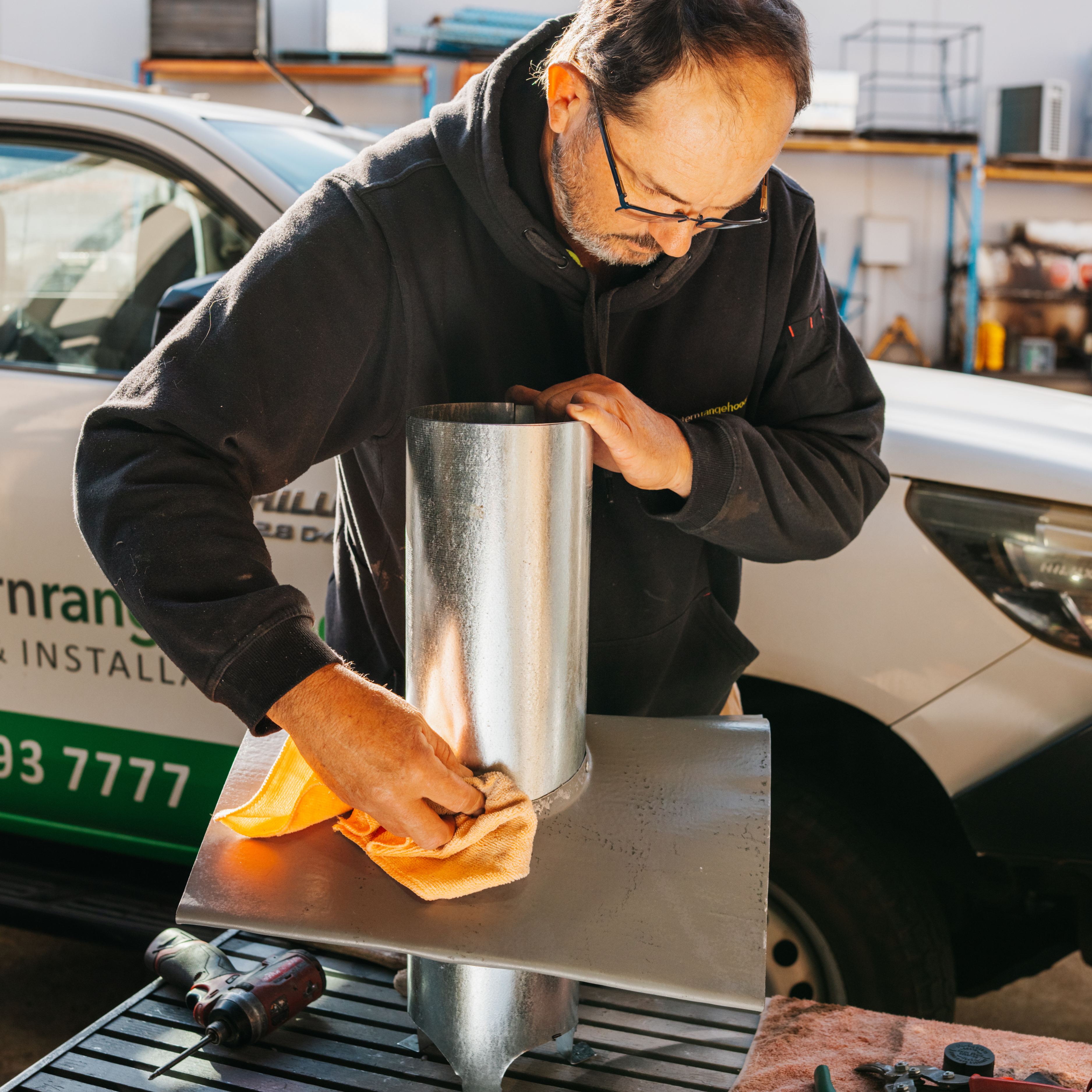 Rangehood Installation Example 5